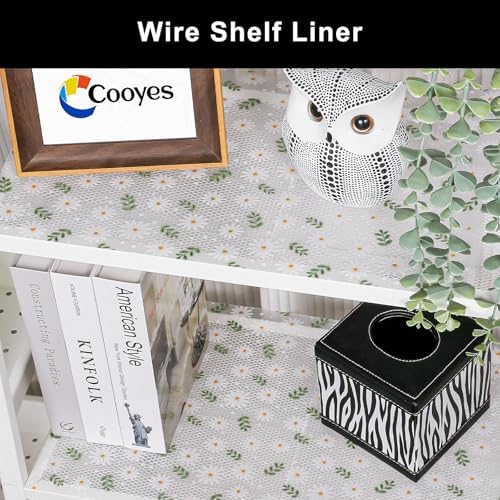 Cooyes Shelf Liner – Premium Non-Adhesive Cabinet & Drawer Liner for Kitchen – Waterproof Shelf Paper with Modern Pattern – Durable EVA Cabinet Mat – Easy to Cut (20" W x 240" L) - Image 6