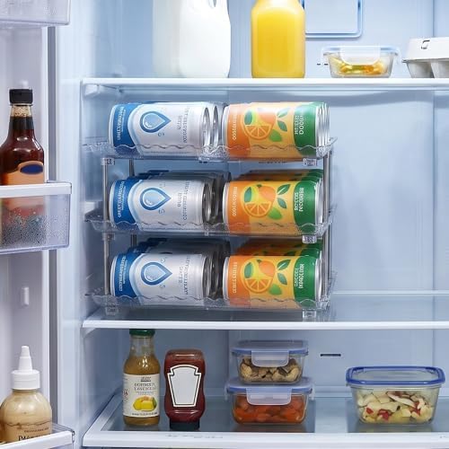 LXLXXL Can Organizer for Pantry, 3 Tier Stackable Soda Dispenser 1 Pack - Image 6