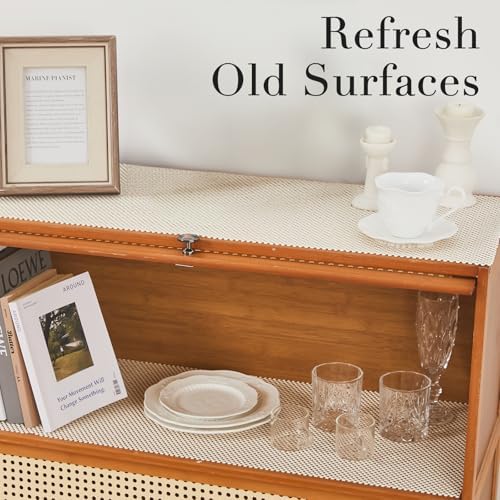 Beautysaid Shelf and Drawer Liner for Kitchen Cabinet Non Adhesive Non Slip - Image 6