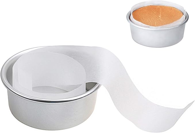 Non-stick Cake Pan Side Liner - Parchment Paper Strips for Cake Pan Circles, Bakeware Sheet Tray, Springform Pan, 2.75in x 164ft Pre-cut Baking Paper Roll, Oven & Microwave Safe - Image 9