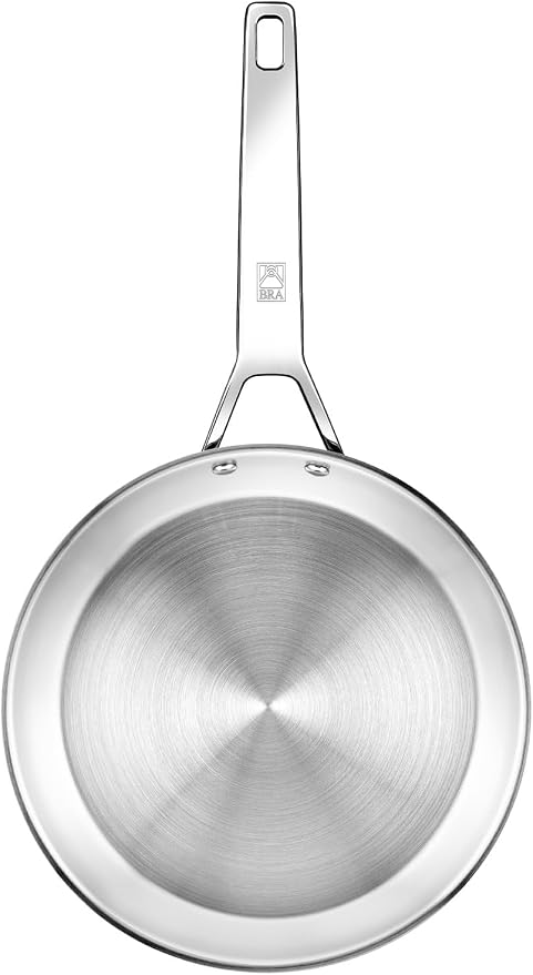 BRA COOKWARE Signature Stainless Steel Frying Pan | 9.5 Inches Skillet - Image 10