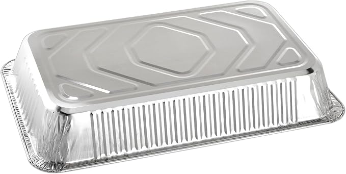 Juvale Aluminum Foil Pans 21x13 (15 Pack) Full Size Disposable Trays for Steam Table, Food, Grills, Baking, BBQ - Image 9