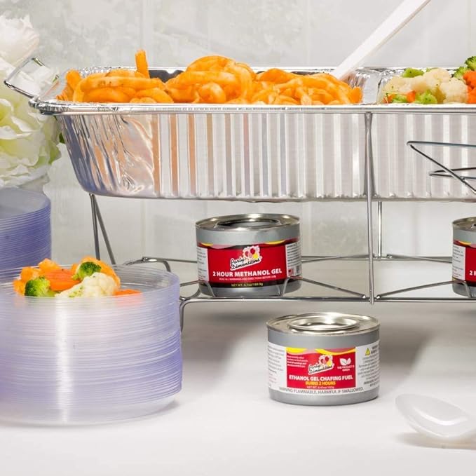 Aluminum Pans Half Size, 9X13, Extra Heavy Duty Disposable Foil Pans For Baking (20 Pack) Roasting & Chafing, Deep Tin Foil Bakeware, Steam Table Tray, Cookware, Food Prepping, Cake & Oven Pan - Image 9