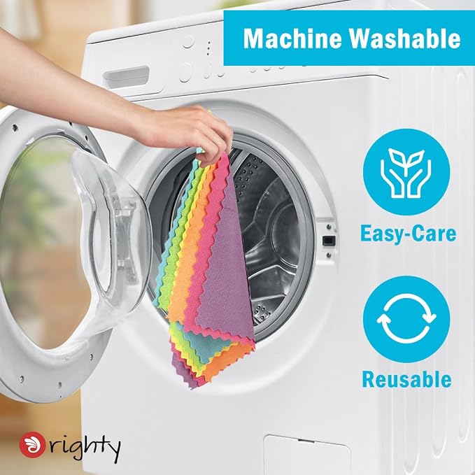 Orighty Microfiber Cleaning Cloth Bulk, 200 Pack Cleaning Rags, 12 x 11 in - Image 7