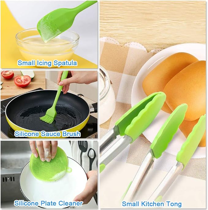 Cake Decorating Supplies, 493 PCS Cake Decorating Kit Cake Pans | 3 Packs Springform Cake Pans, Cake Rotating Turntable,48 Piping Icing Tips,7 Russian Nozzles, Baking Supplies, Multicolor - Image 7
