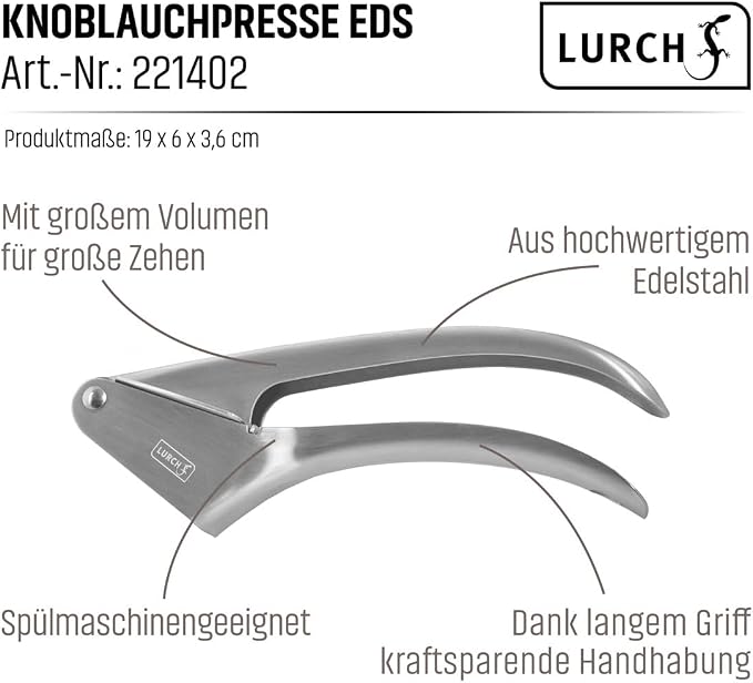 LURCH 221402 garlic press Stainless steel - Image 7