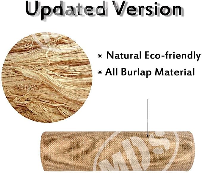 MDS 5 PCS 100% Natural Burlap Table Runners 12" x 72" with Lace, Rustic Farmhouse Country Vintage Boho Jute Runner for Wedding Reception Birthday Party Home Kitchen Dining Coffee Table Decoration - Image 8