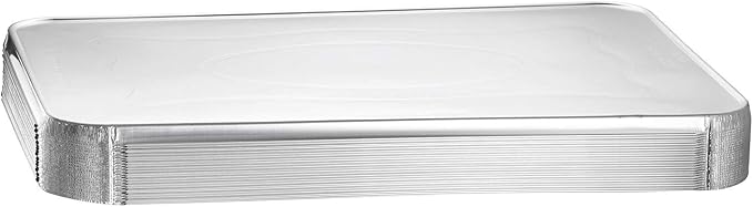 Full Size Deep Disposable Aluminum Steam Table Foil Pans with Lids 40 Count - Image 9