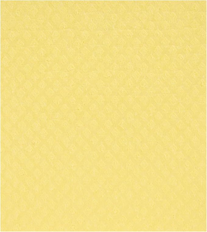 Restaurantware Yellow Reusable Swedish Dishcloth, 6.8 x 7.7 in, 10 Pack - Image 13