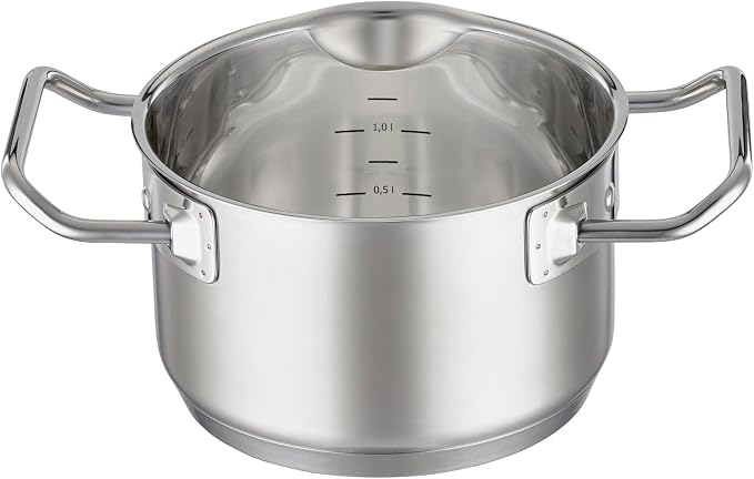 Rösle EXPERTISO Cookware Collection 6.3 in. Stainless Steel High Casserole Pot with Glass Lid - Image 7