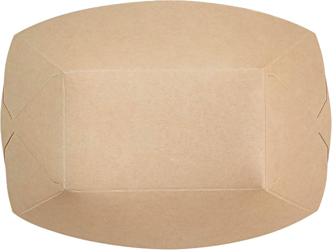 Restaurantware Paper Food Boat 400 Pack 6 oz Leak-Resistant Disposable Boat Tray Appetizer Serving Tray Durable Kraft Ideal For Rustic Food Presentation - Image 10