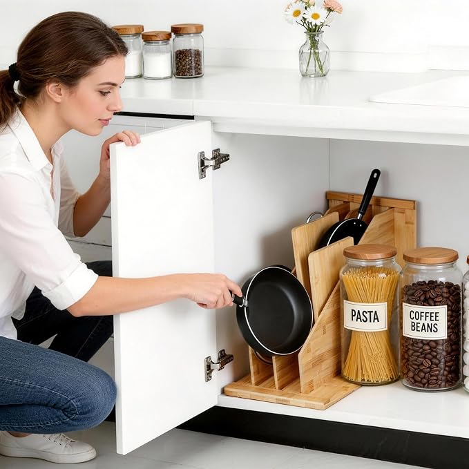 Tray Dividers for Kitchen Cabinets,cookie sheet divider for cabinet - Image 7