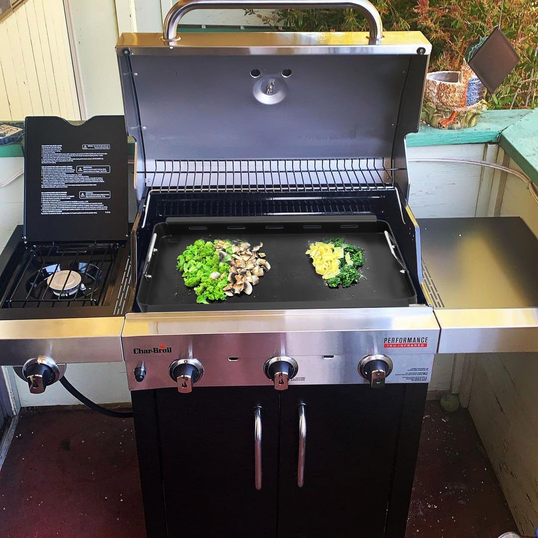 Full-Size Griddle Inserts for Charbroil Commercial Infrared 3 Burner 463242516 463242515 466242515 466242615 463367516 466242516 463342620, Flat Top Griddle Replacement for G466-0025-W1A G466-2400-W1