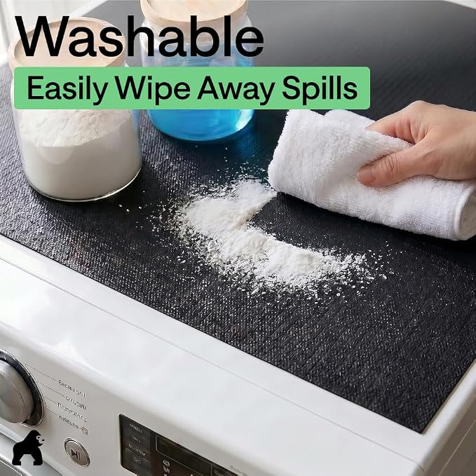 GORILLA GRIP Shelf Liner, Kitchen Drawer Protector, 17.5x120 Black - Image 9