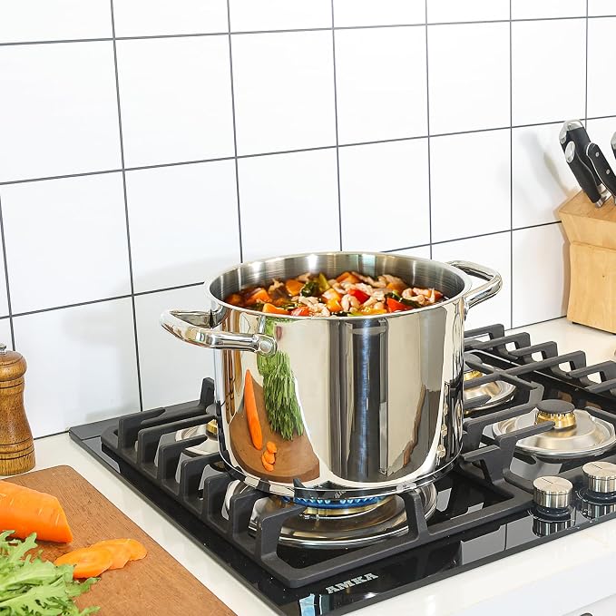 Rorence Stainless Steel Stock Pot, 8-Quart - Image 7