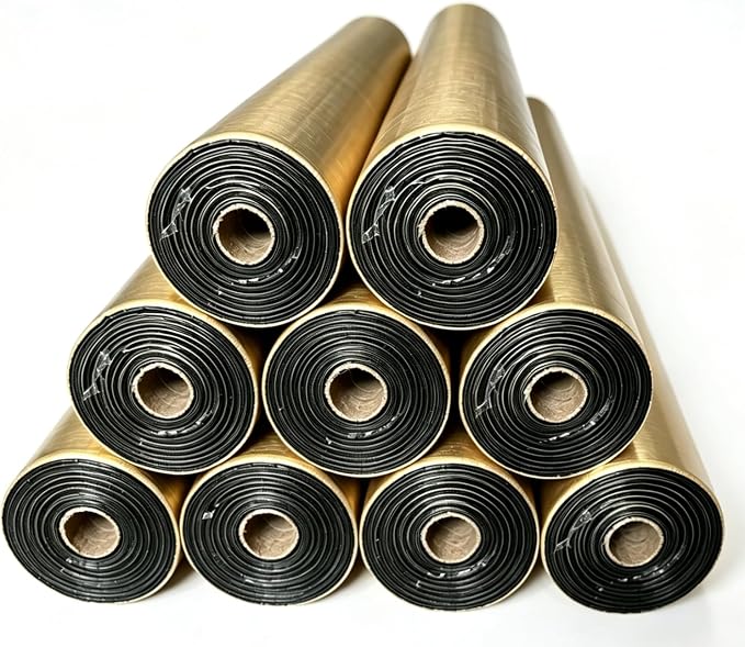 Self Adhesive Sheets Peel and Stick Velvet Flock Soft Velvet Drawer Liner DIY Fabric Felt Liner Sticker Decal for Drawers Jewelry Box Felt Lining Arts and Crafts 9" W x 197" L Black - Image 9