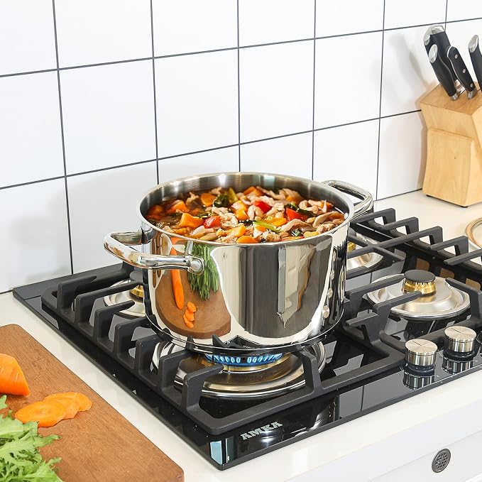 Rorence Stainless Steel Stock Pot, 6-Quart - Image 7