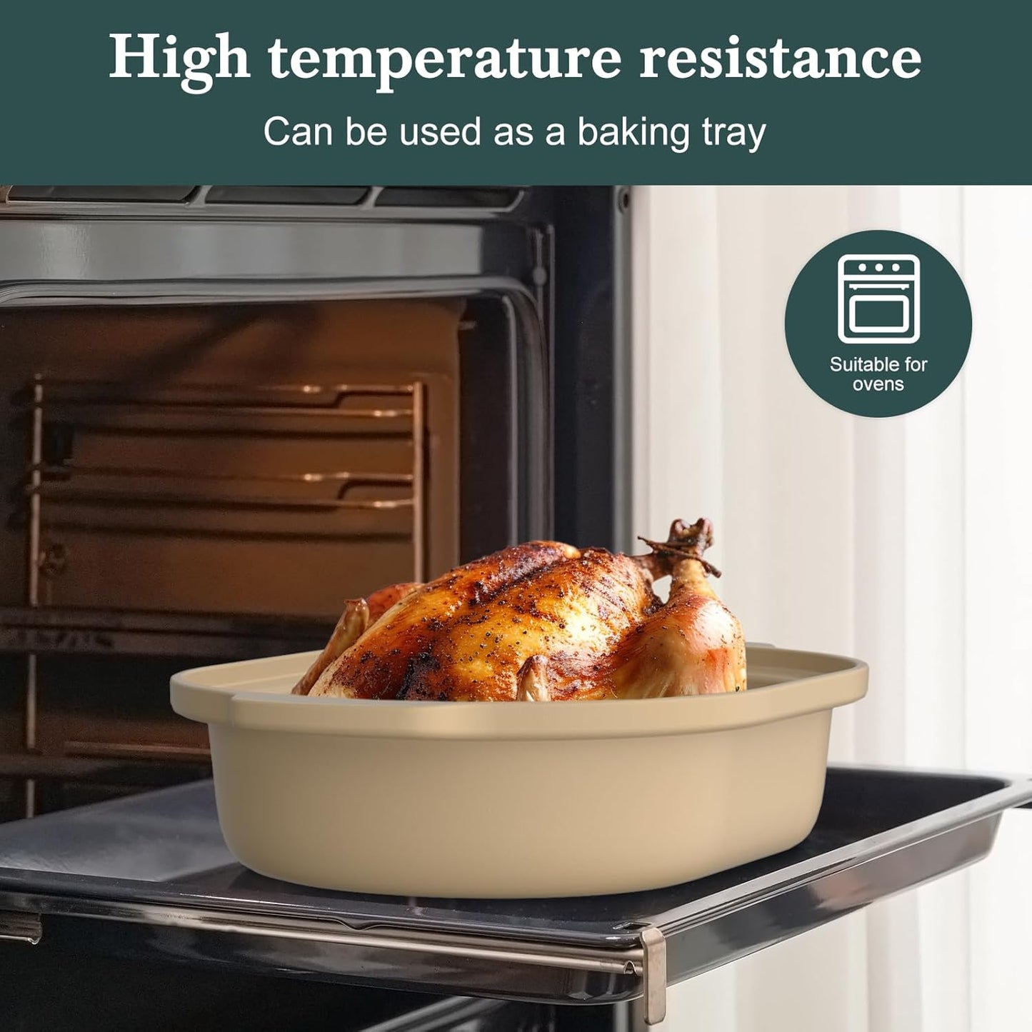 4 Quart Programmable Slow Cooker with Flexible Easy Programming, 8-in-1 Multi-Cooker with Dishwasher Safe Lid & Removable Crock Pot & Wooden Spoon, Nonstick, Oven Safe Pot to 500°F, Brown