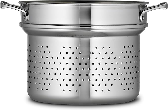 Tramontina Signature Stainless Steel Pasta Strainer Insert for Pot - Image 6