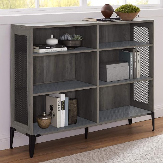 Shelf Liner Kitchen Cabinet Drawer Mats, 23.6"W x 236.2"L Non Adhesive Grey - Image 6