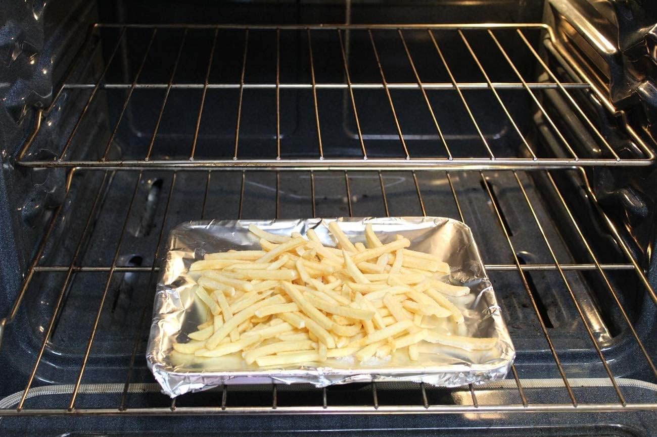 Aluminum Foil Roll 18"x 500 feet (1 Pack) - Aluminum Foil Heavy-Duty, Commercial Grade for Food Service Industry - Silver Foil for Cooking & Roasting