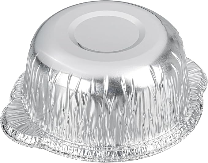 Foil Lux 34 Ounce Pans And Lids, 100 Disposable Pots With Lids - Oven-Ready, Stove Compatible, Aluminum Foil Baking Pans, Freezable, For Outdoor Camping, Vacation, Picnic, And More - Restaurantware - Image 17