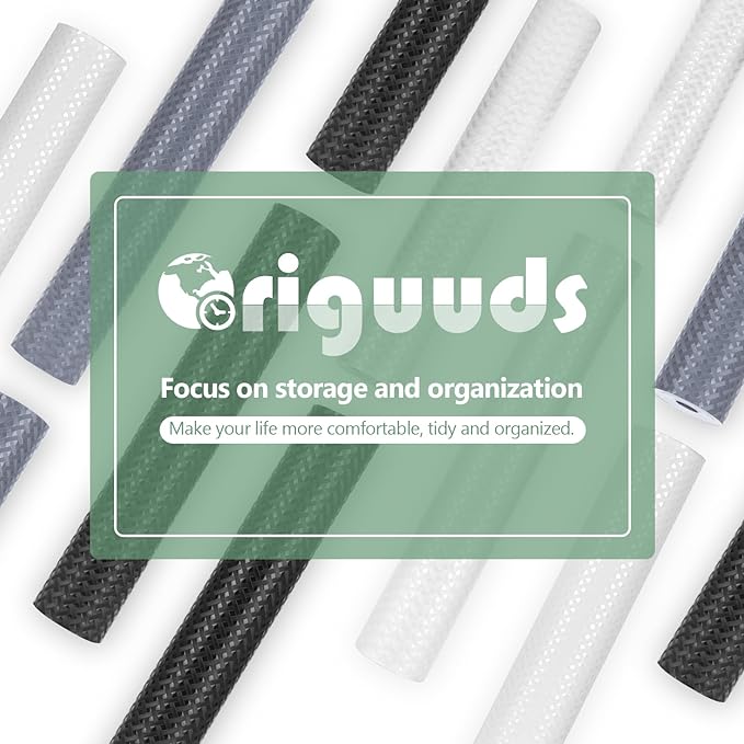 Shelf Liners, Non-Adhesive Drawer Liner, Waterproof & Oil-Proof Kitchen Cabinet Cupboard Liner Plastic EVA Material BPA Free Fridge Liner Mats Paper Protector for Shelves (White/12in x 240in) - Image 7