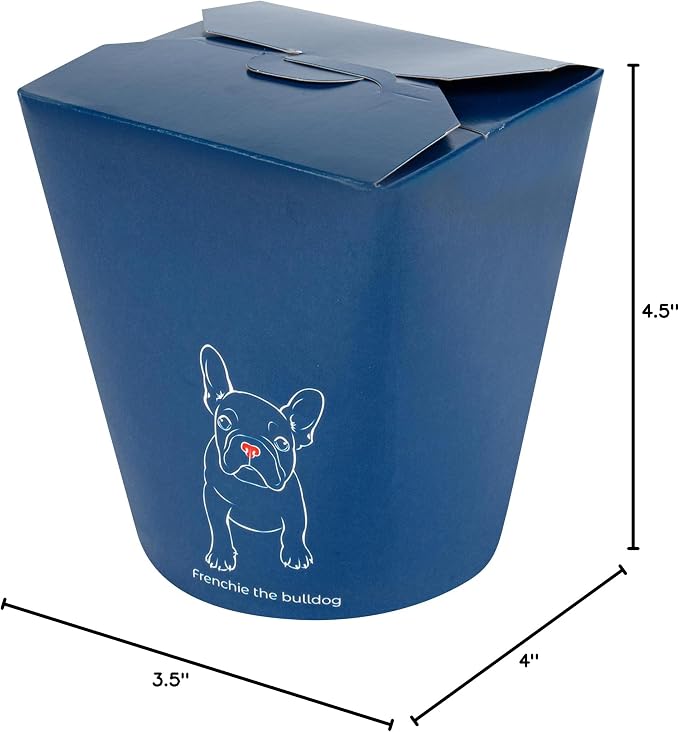Restaurantware Bio Tek 4 x 3.5 x 4.5 Inch Food Containers, 200 Noodle Takeaway Boxes - Disposable, Sturdy, Frenchie Paper 32 Ounce Take Out Boxes, Round, For Hot Or Cold Foods - Image 14