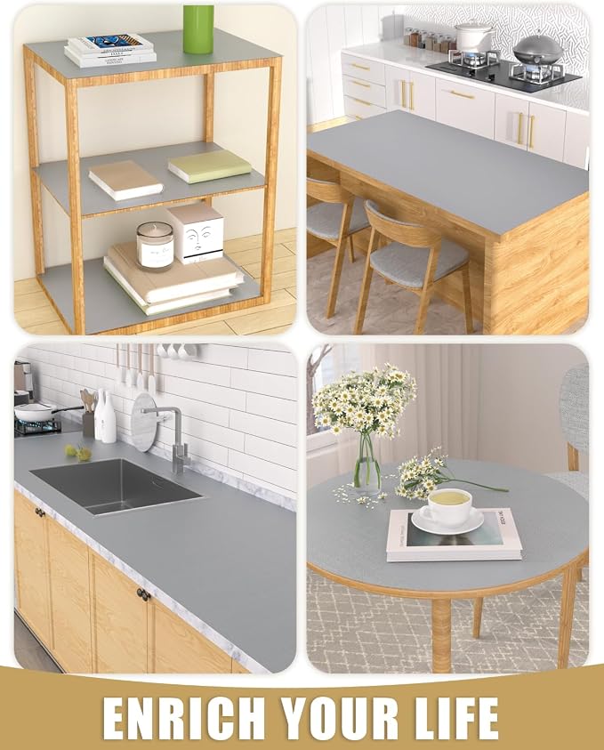 Drawer and Shelf Liners for Kitchen Cabinets Non-Adhesive - Image 8