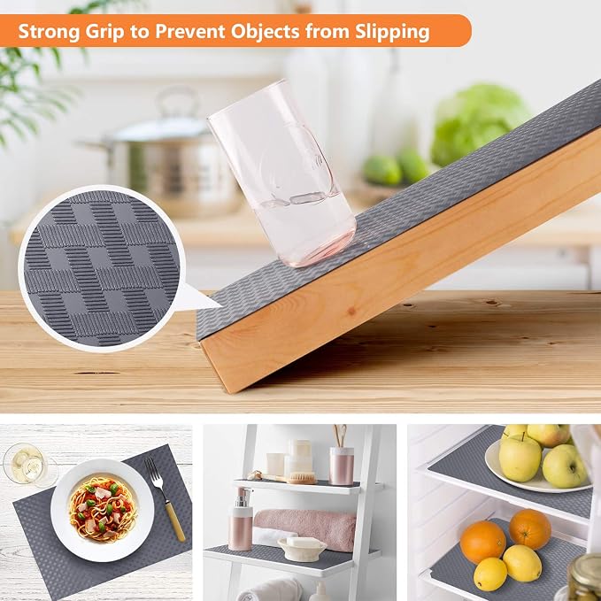 Shelf Liners for Kitchen Cabinets, Drawer Mats Non Adhensive 11.8"× 118" - Image 8