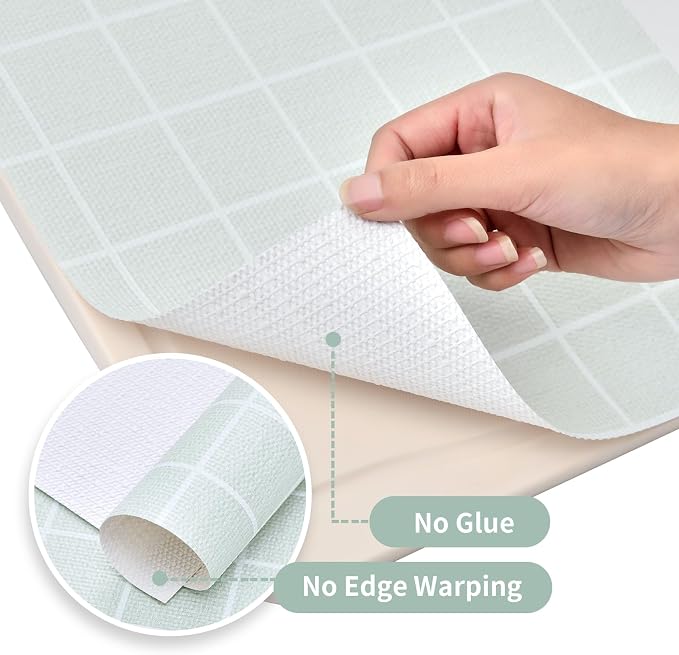 Drawer and Shelf Liner for Kitchen Cabinet: 17 in X 20 Ft Non Slip - Image 9