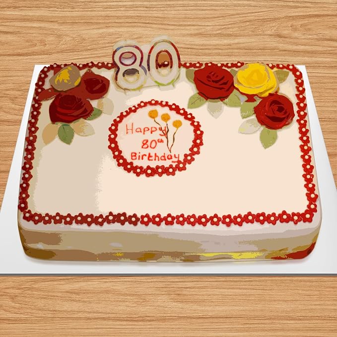 Jingmore 12 Pcs Quarter Sheet Rectangle Cake Drum Board 10 x 14 Inch, White - Image 6