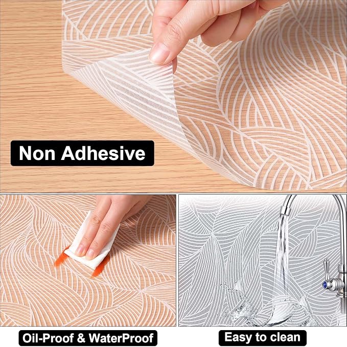 Cooyes Shelf Liner Drawer Liners, Shelf Liners for Kitchen Cabinets - Image 7