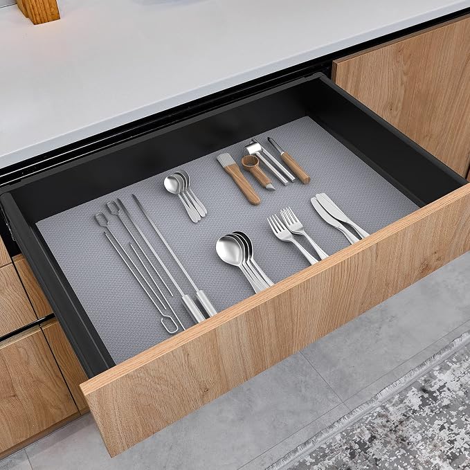 Shelf Liners for Kitchen Cabinets, Drawer Mats Non Adhensive 17.5"× 157.4" - Image 7