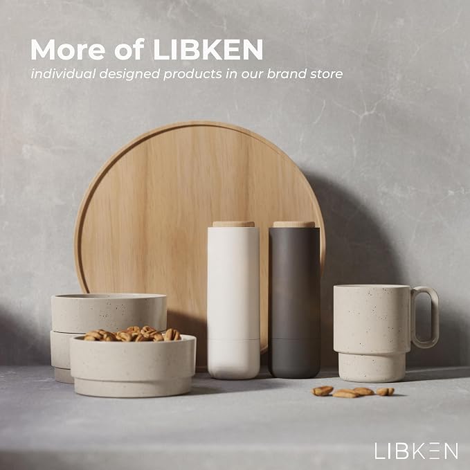 LIBKEN Metal Fruit Bowl Basket with Wooden Lid - Fruit and Vegetable Holder For Kitchen Counter - Countertop Display Baskets Organizer - Bowl Storage for Veggie, Fruits, Snack, and Banana - Peach - Image 7