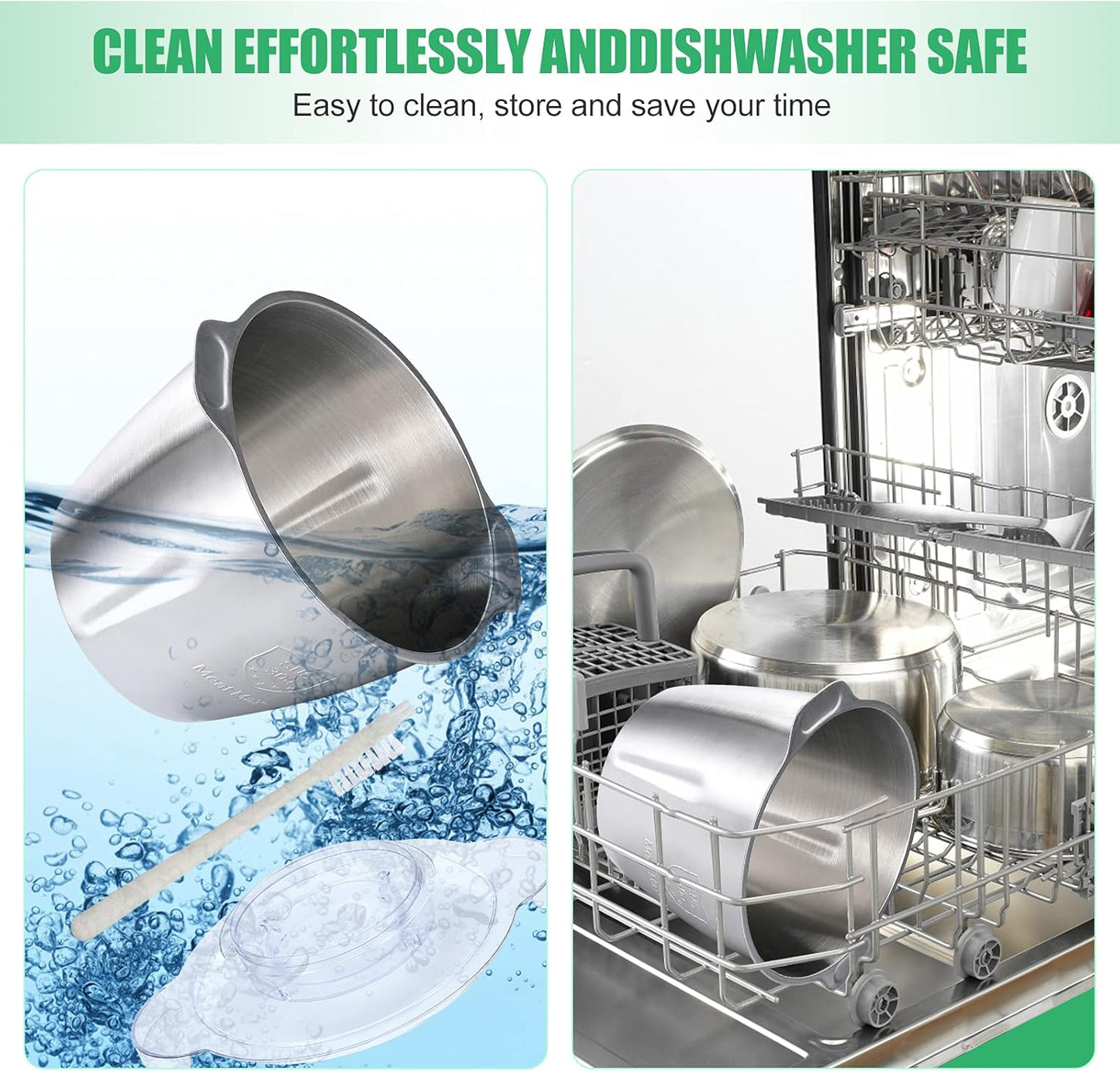 Food Processor, 500W Powerful Meat Grinder, 14Cup Stainless Steel Bowl, 3 Speed Modes 4 Bi-Level Blades for Onion, Meat, Nuts, Fruit, Garlic, Vegetable, Baby Food