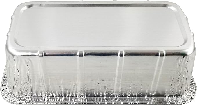 PACTOGO Loaf Pans - Disposable Aluminum Foil 1 1/2 lb. Bread Tins 8.5" X 4.5" X 2.3" (Pack of 500) - Image 8