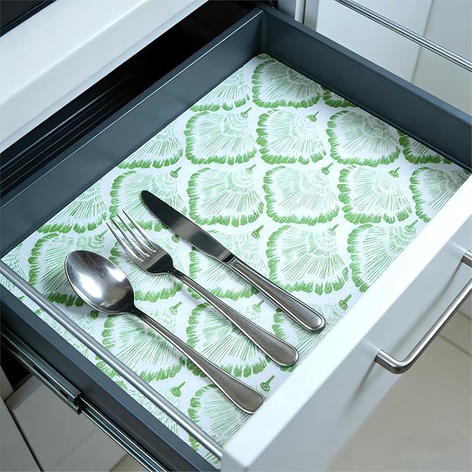 Shelf Liners for Kitchen Cabinets Non Adhesive Drawer Liner 12in x 20FT - Image 9