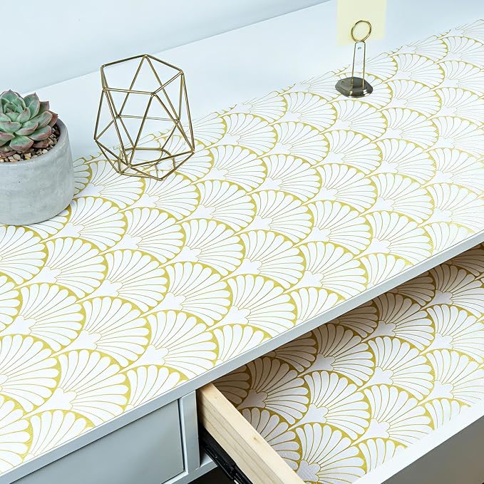 Shelf Liners for Kitchen Cabinets 12in x 10FT, Non Adhesive Cabinet Liner - Image 9