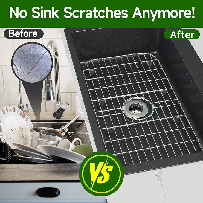 Sink Protectors for Kitchen Sink 28" x 15" with Sink Strainer - Image 6
