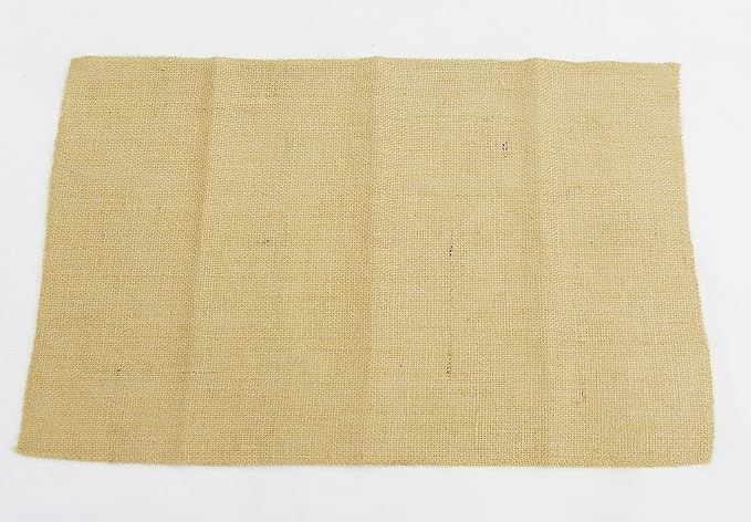 AAYU Burlap placemats for Dining Table Set of 6 14 inch x 18 Inch, 2 Finished Edge and 2 Fringe raw Rustic Edges (14 Inch X 18 inch X6Pcs) - Image 9