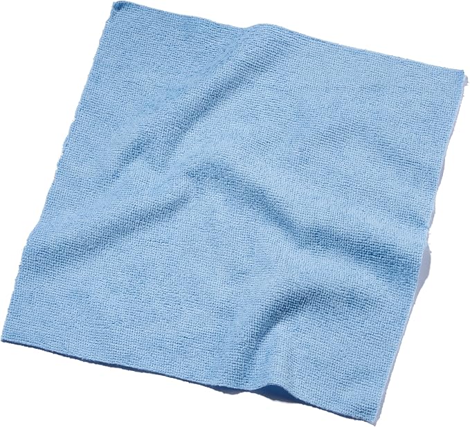 Enspire; 50-Count Premium Microfiber Towels on a Roll; 12" x 12", Blue (905006P12) (12 Rolls, 600 Towels) - Image 6