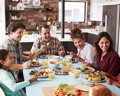 HomeBiteKitchen  The Kitchen Is Where Families Meet and Communicate Every Day
