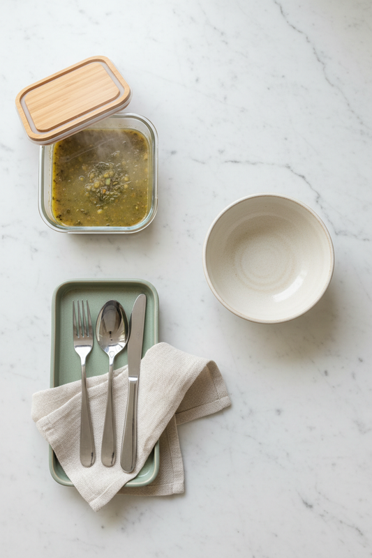 Kitchen Storage Reset Process Series C for Easier Post-Meal Maintenance