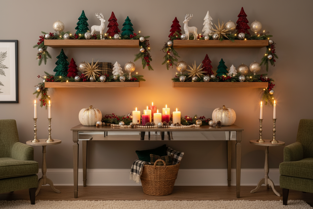 Home decorations and seasonal decor - wall art, ornaments, holiday decorations, and festive accessories