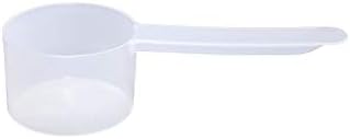 Plastic Measuring Scoop, (29.6 cc | 2 Tablespoon | 1/8 Cup | 29.6 mL) Long Handle Spoons for Powders, Granules, Coffee, Pet Food, Baking Supplies, Protein and Other Dry Goods, BPA Free (Set of 100 by TheScoopie