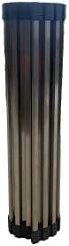 Elk Mountain RV Sink Cover 22 1/2" x 13 1/2" - Roll Up - Drying Rack - Stainless Steel - Image 2