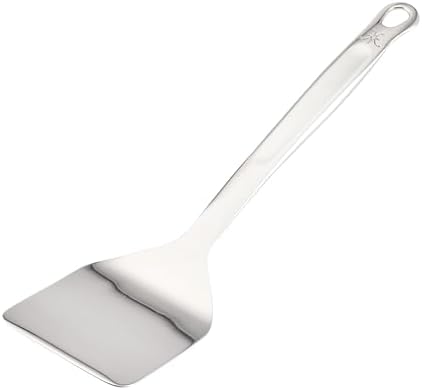 Hestan Provisions Chef's Tools, Solid Spatula/Turner, (13-Inch), Artisan-Polished Stainless Steel by Unknown
