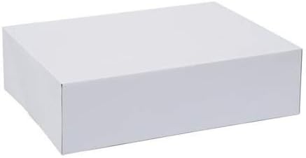 O’Creme Cake Boxes – White Bakery Boxes – 14 x 10 x 4 Inch Pastry Containers – Kraft Bakery Boxes for Holding and Displaying your Pastries - Pack of 25 by OCreme