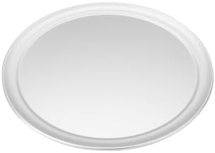 Restaurantware 13 Inch Aluminum Pizza Pan 1 Count Wide Rim Silver Pizza Pan, Heat Conductive Round Pizza Tray, Lightweight Corrosion-Resistant Serving Tray For Restaurant Or Home Use - Image 2